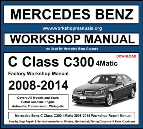 8-liter (C180K) with a compressor, a 4-cylinder in-line. . Mercedes workshop manual software